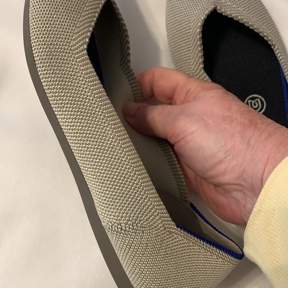 Rothy Gray and White, The Point, size 7.5. Excellent condition - Picture 16 of 16